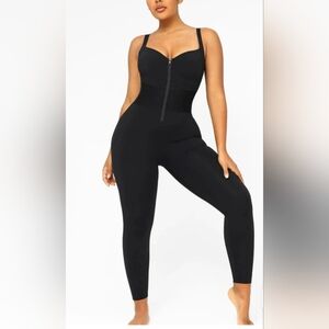 Shapellx AirSlim ElasticFuse Waistband Shaping Jumpsuit